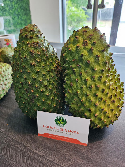 Fresh Organic Soursop Fruit – Nutrient-Rich & Exotic Superfruit - $18 per lb