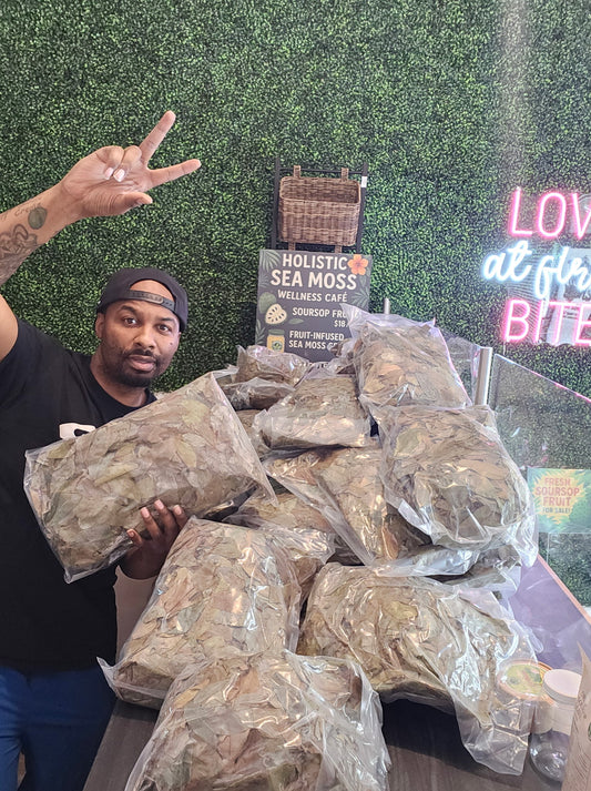 Dried Soursop Leaves 1kg (Bulk Wholesale) – Pack of 12