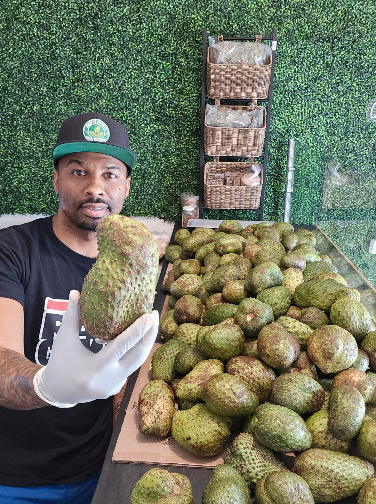 Fresh Organic Soursop Fruit – Nutrient-Rich & Exotic Superfruit - $18 per lb