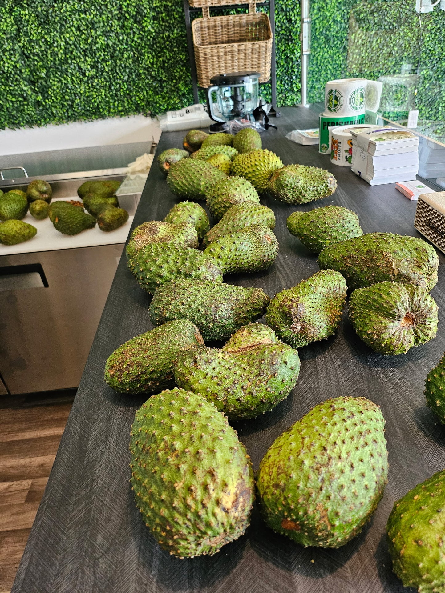 Fresh Organic Soursop Fruit – Nutrient-Rich & Exotic Superfruit - $18 per lb