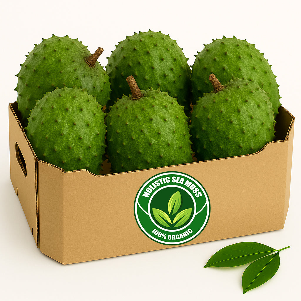Fresh Organic Soursop Fruit – Nutrient-Rich & Exotic Superfruit - $18 per lb