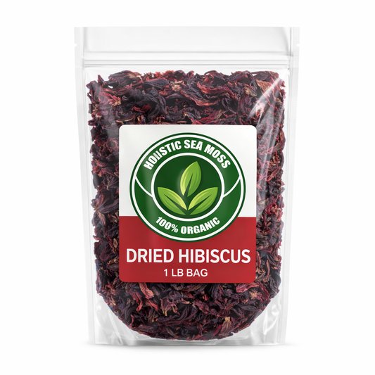 Organic Dried Hibiscus Flowers (1 lb) – Premium Hibiscus Tea | Sorrel | Jamaica Flower