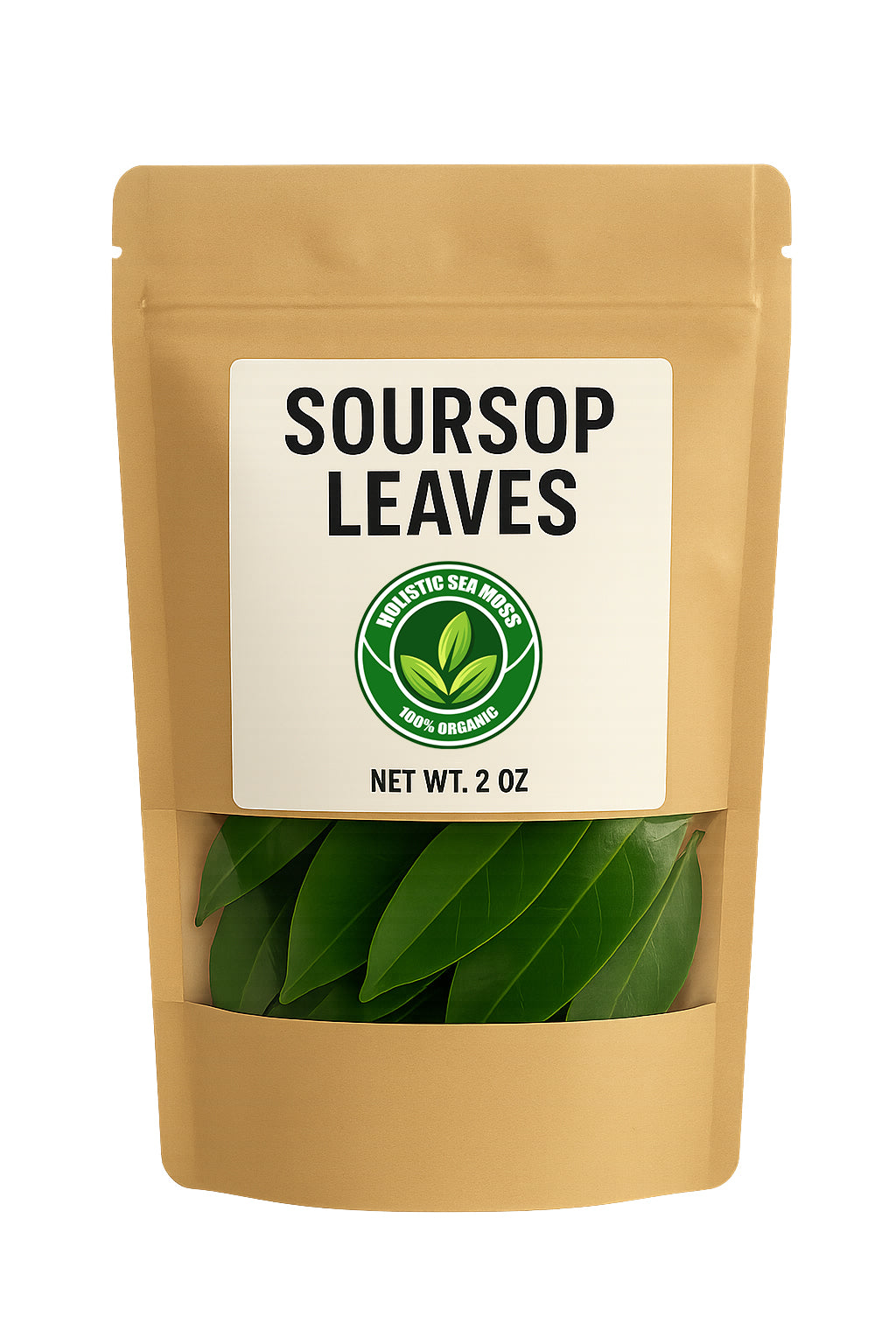 Premium Soursop Leaves (2oz) – 100% Organic, Handpicked, Sun-Dried