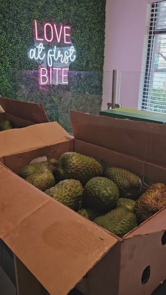 40lb Bulk Organic Soursop Fruit – Fresh Wholesale Tropical Produce